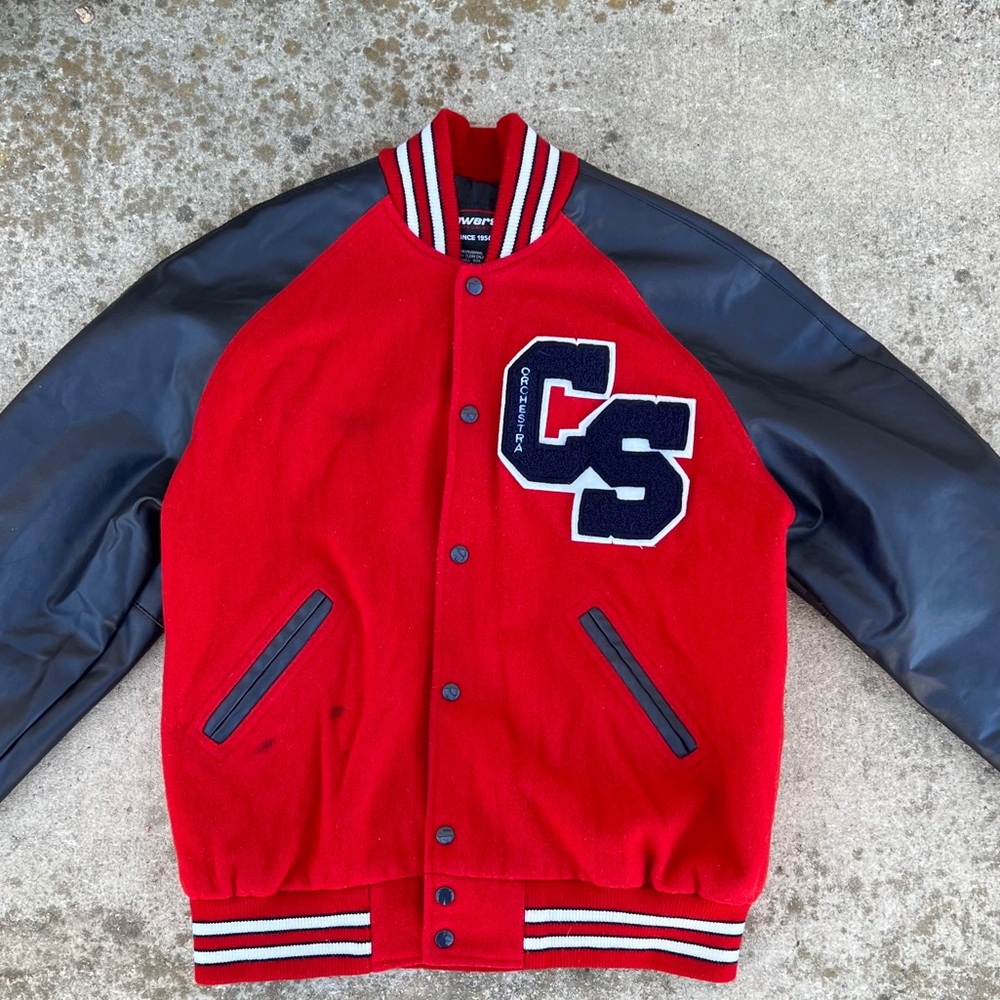 Vintage varsity jacket size large